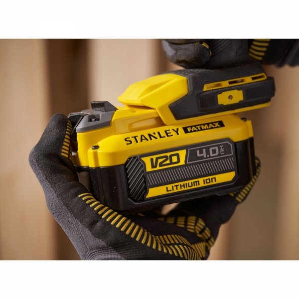 Wiertarko wkrętarka kątowa STANLEY FATMAX SFMCD750D2K 18V 2x2Ah V20 45Nm