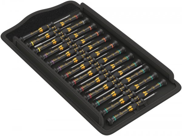 Zestaw wkrętaków dla elektroników Kraftform Micro ESD Big Pack 1, 25 części WERA | 05134019001