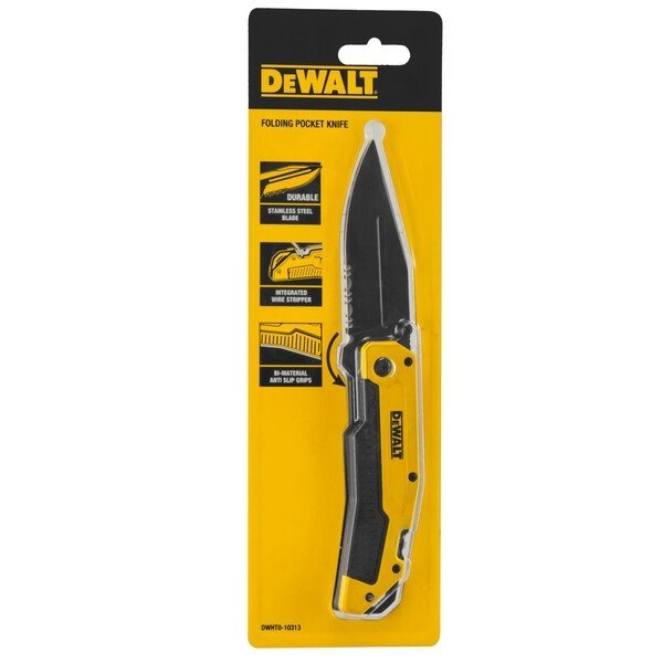 Składany Nóż kieszonkowy 82mm DeWalt DWHT0-10313