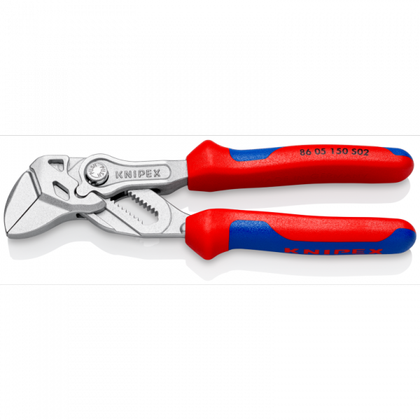 Szczypce-klucz ze szczękami o chropowatej powierzchni Knipex 86 05 150 S02