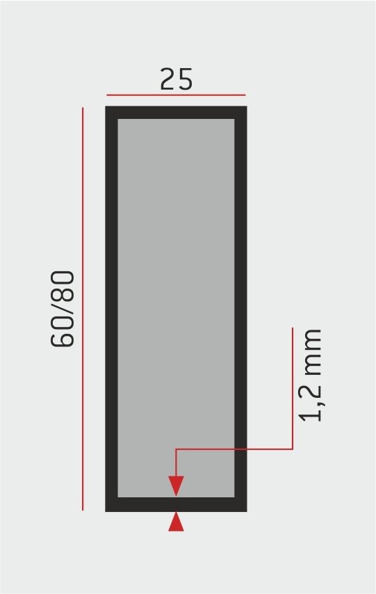 Drabina wielofunkcyjna 3 – elementowa ze stabilizatorem 3X9 Faraone AK280.3