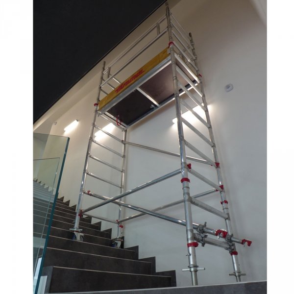 Rusztowanie  TOP FLEX 3m wieża jezdna o wymiarach 75 x 180 cm   Faraone  S180XS-23