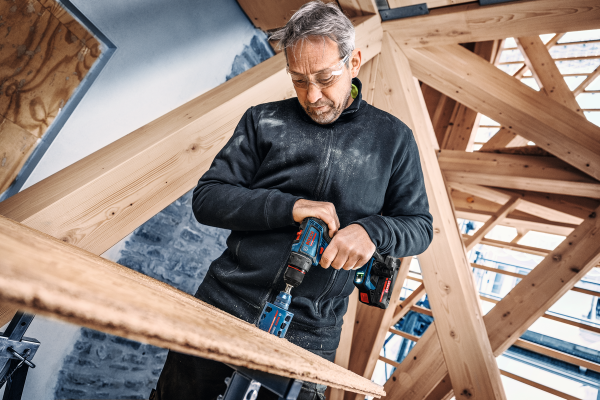 Wiertarko-wkrętarka akumulatorowa Bosch EXPERT EXSR18V-90 3x4Ah