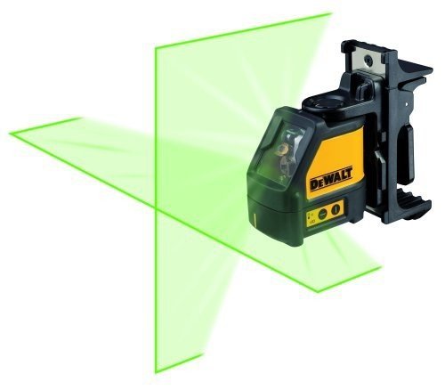Laser krzyżowy DeWalt DW088CG, DW088K - zielona wiązka