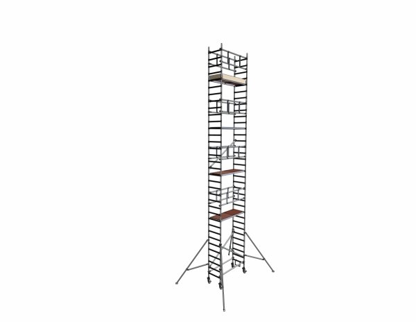 Rusztowanie  TOP SYSTEM SAFETY 10,90m wieża jezdna o wymiarach 75 x 180 cm   Faraone  MSA-102