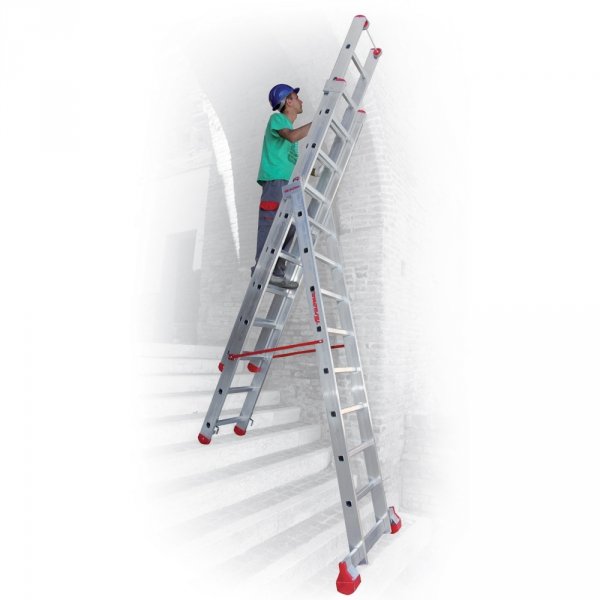 Drabina wielofunkcyjna 3-elementowa na schody 3x12 Faraone ST350/3N 150.3