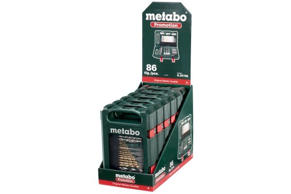 Zestaw akcesoriów Metabo „SP”, 86 elementów (626708000) 