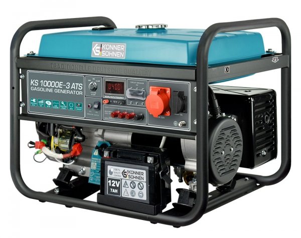 Agregat prądotwórczy benzyna K&amp;S KS10000E-3 ATS 230V/400V 1/3-fazowy 8 kW 