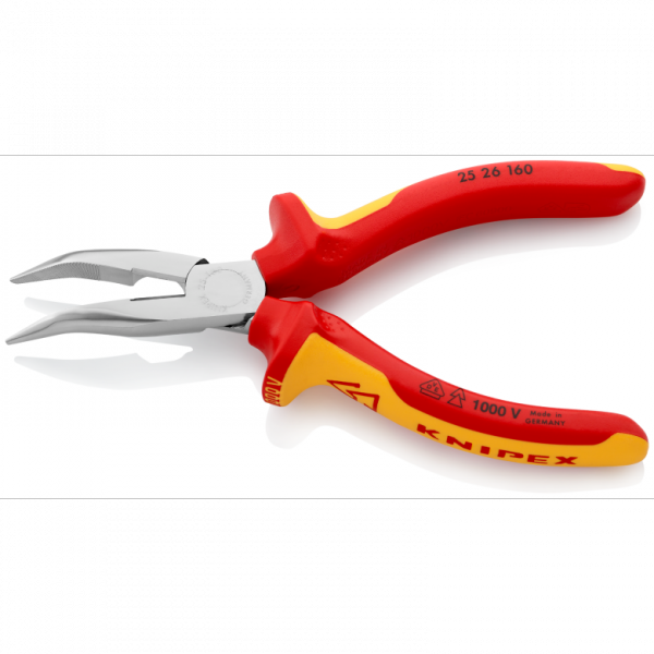 Szczypce tnące półokrągłe, radiowe Knipex 25 26 160