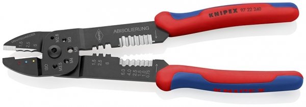 Szczypce do zagniatania Knipex 97 22 240