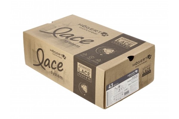 Buty ochronne robocze Hogert Schmutter Lace System 43 HT5K575-43