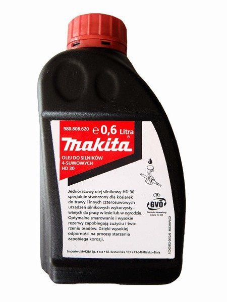 Olej Makita HD30 do silników 4 -suwowych 0,6 L