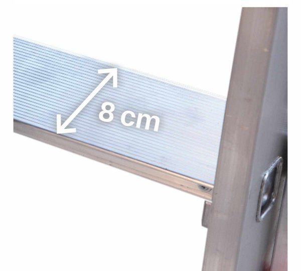 Drabina wielofunkcyjna 3-elementowa na schody 3x12 Faraone ST350/3N 150.3