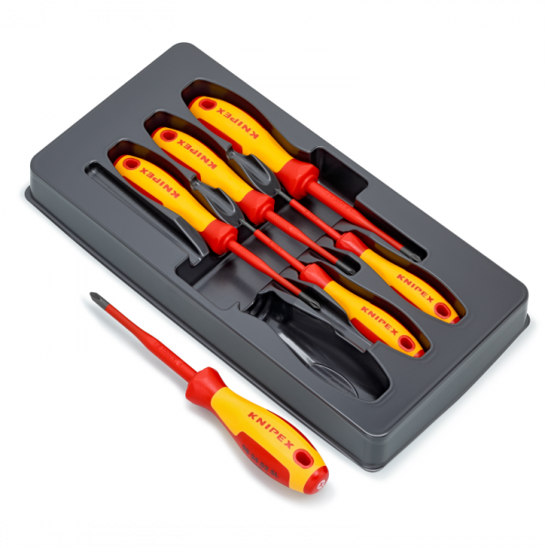Zestaw wkrętaków VDE płaski PH PZ Knipex 00 20 12 V04
