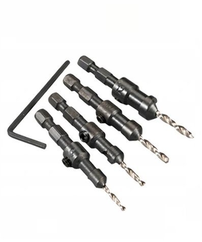 Zestaw 4 wierteł pogłębiaczy Makita D-73455