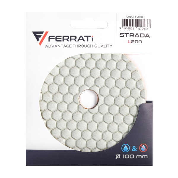 Pad polerski 100mm №200 STRADA  FERRATI F20136