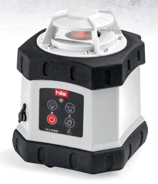 Laser rotacyjny niwelator HILE by PRO D400 Zestaw