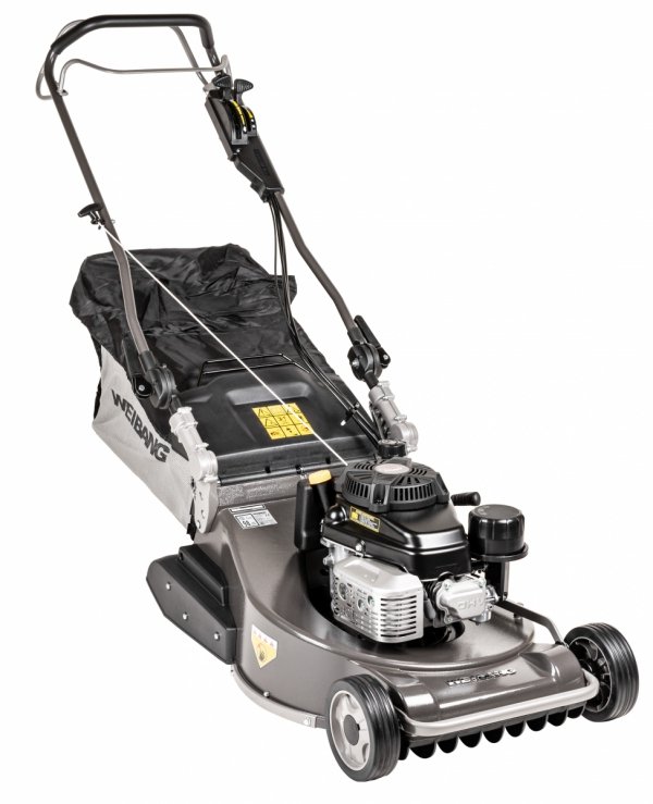 Kosiarka spalinowa z napędem Weibang WB567SK V-R 56cm silnik Kawasaki FJ180V z napędem i rolką ugniatającą