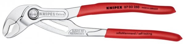 Szczypce nastawne do rur nowej generacji Knipex Cobra 87 03 250