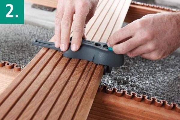 Zestaw do nawiercania desek tarasów Wolfcraft WF6960000