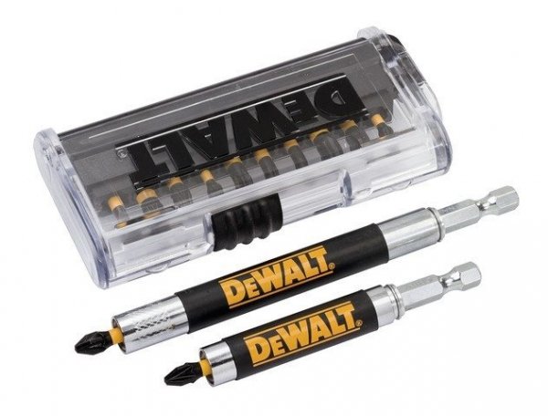 Zestaw bitów udarowych DeWalt DT70512  + uchwyt magnetyczny - 14 el. 