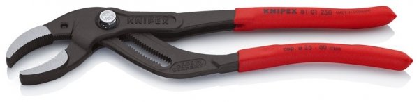 Szczypce do syfonów sanitarnych i złączy KNIPEX 80 mm 81 01 250