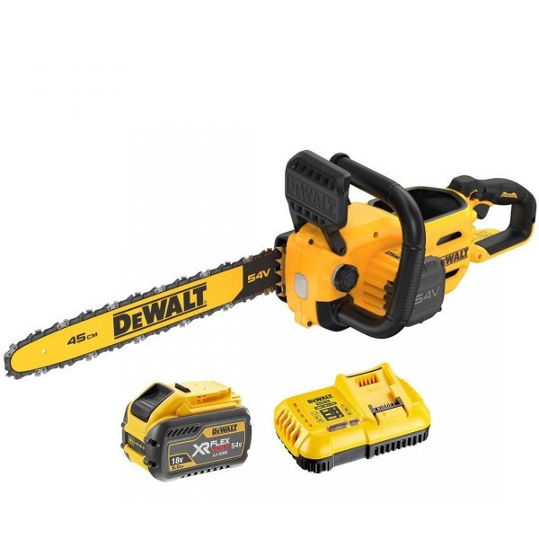 Akumulatorowa pilarka łańcuchowa DeWALT DCMCS574X1-QW 1x9Ah 54V 45cm