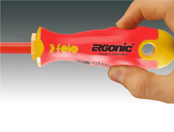 Zestaw 6 wkrętaków izolowanych FELO Ergonic VDE 41396198 1000 V