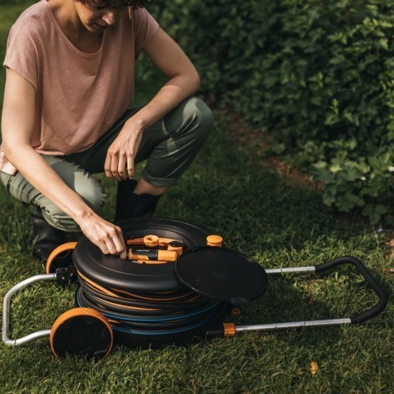 Bęben z wężem L 13mm (1/2&quot;) 30m Fiskars 1071670