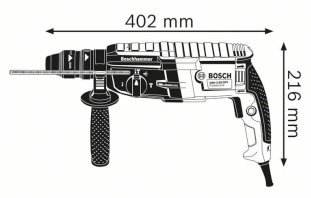 Młot udarowo-obrotowy Bosch GBH 2-28 F 3.2J Professional 0 611 267 600