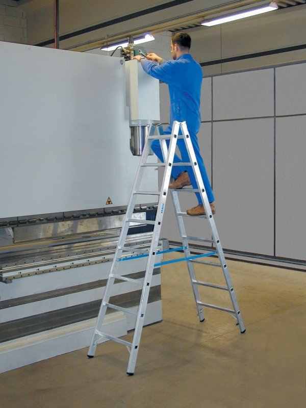 Drabina dwustronna ze szczeblami Krause STABILO 2X12  124944