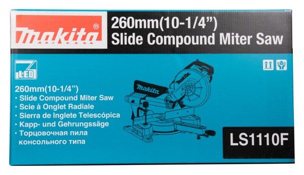 Ukośnica z przesuwem Makita LS1110F 1450W 260mm 