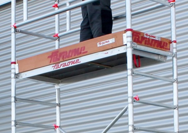 Rusztowanie  TOP FLEX 8,04m wieża jezdna o wymiarach 75 x 180 cm   Faraone  S180XS-74