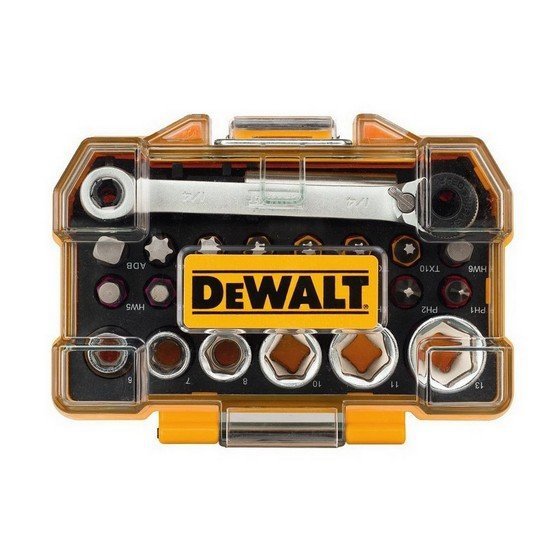 Zestaw bitow nasadek z grzechotk DeWALT DT71516 24 elementy Narz dzia SEGER
