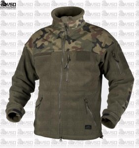 HELIKON Infantry Duty Fleece Jacket Oliv/WZ