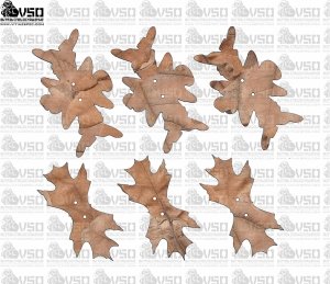 Zestaw 80 szt  kształtek OAK