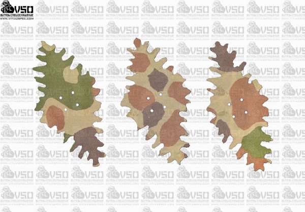 zestaw 50 sztuk kształtek ROMB  DOT 44 