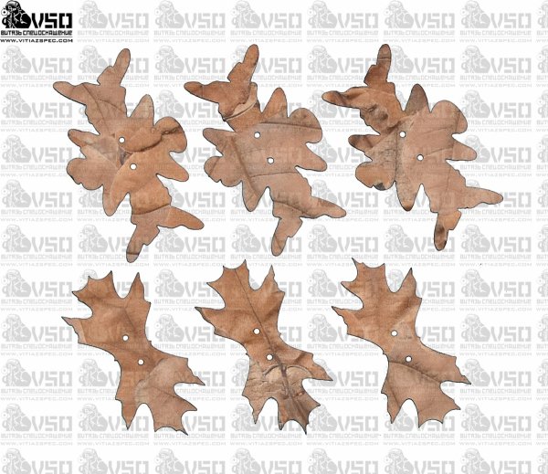 Zestaw 80 szt  kształtek OAK