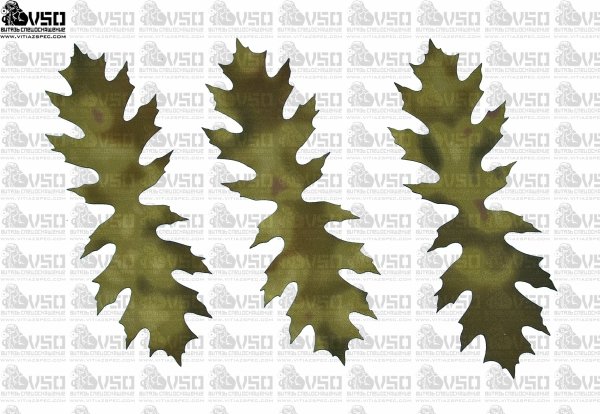 Zestaw 50 szt liści do wypełnień ghillie Ataka Green K 