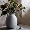 Lyngby Porcelain CURVE Wazon do Kwiatów 12 cm Biały