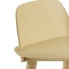 Muuto NERD Hoker - Krzesło Barowe 79 cm Żółty Sand Yellow