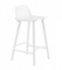 Muuto NERD Hoker - Krzesło Barowe 79 cm Białe
