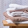 ZONE Denmark CLASSIC Zestaw Ręczników Łazienkowych 4 Szt. Czarny