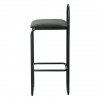 Aytm ANGUI Krzesło Barowe 82,5 cm - Hoker / Ciemnoszary