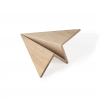 boyhood MAVERICK Drewniana Figurka - Papierowy Samolot 20 cm Dąb Naturalny