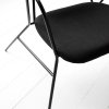 House Doctor KLEVER Krzesło Lounge Chair - Czarne