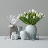 Lyngby Porcelain RHOMBE Wazon do Kwiatów 17 cm / Biały