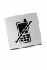 Zack INDICI Tabliczka Informacyjna - Zakaz Używania Telefonów Komórkowych