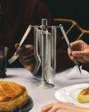 Alessi OBJECTS Zestaw Sztućców w Formie Narzędzi + Stojak / 16 EL. 