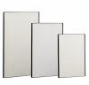 Villa Collection MIRROR Lustro Ścienne Prostokątne Czarne - Zestaw 3 Luster